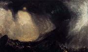 Joseph Mallord William Turner Snow Storm, Hannibal and his Army Crossing the Alps oil on canvas